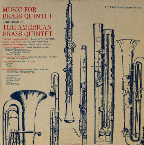 American Brass Quintet - Music for Brass Quintet [CD]