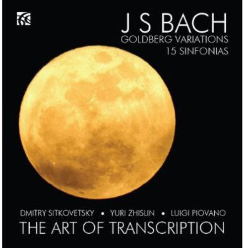 J Bach S / Sitkovetsky / Zhislin / Piovano - Art of Transcription Music CD