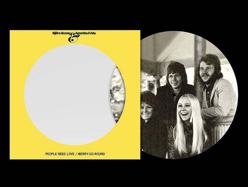 ABBA - People Need Love / Merry-Go-Round (Pict) (Hol) [7" Vinyl]