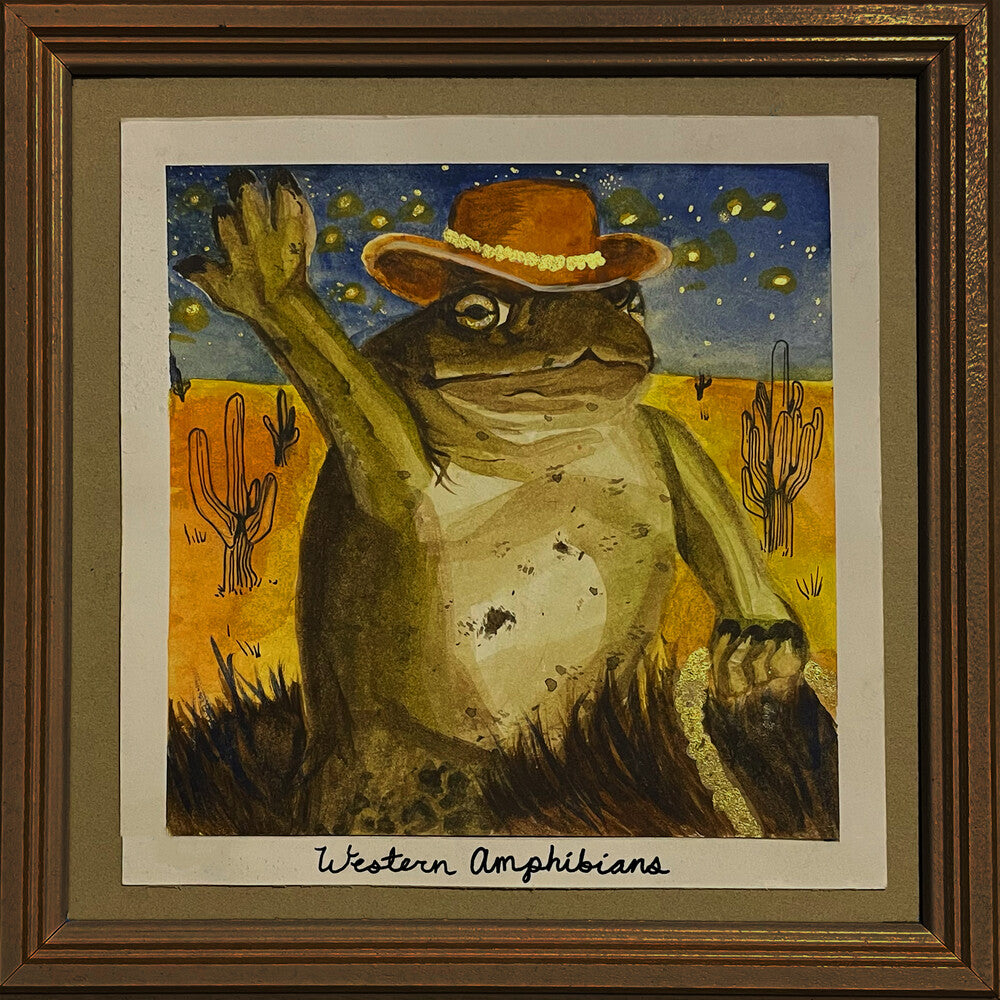 Anita Velveeta - Western Amphibians [Colored Vinyl] [Clear Vinyl] (Grn) [Limited Edition] Vinyl Record