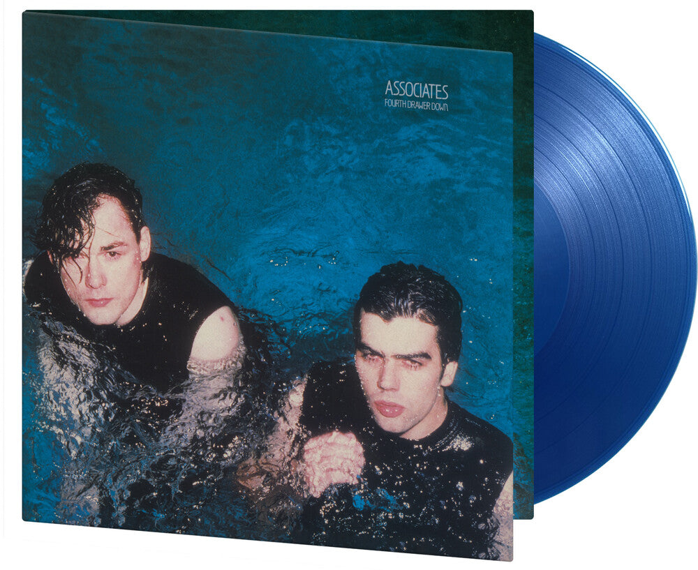 Associates - Fourth Drawer Down (Blue) [Colored Vinyl] (Gate) [Limited Edition] Vinyl Record