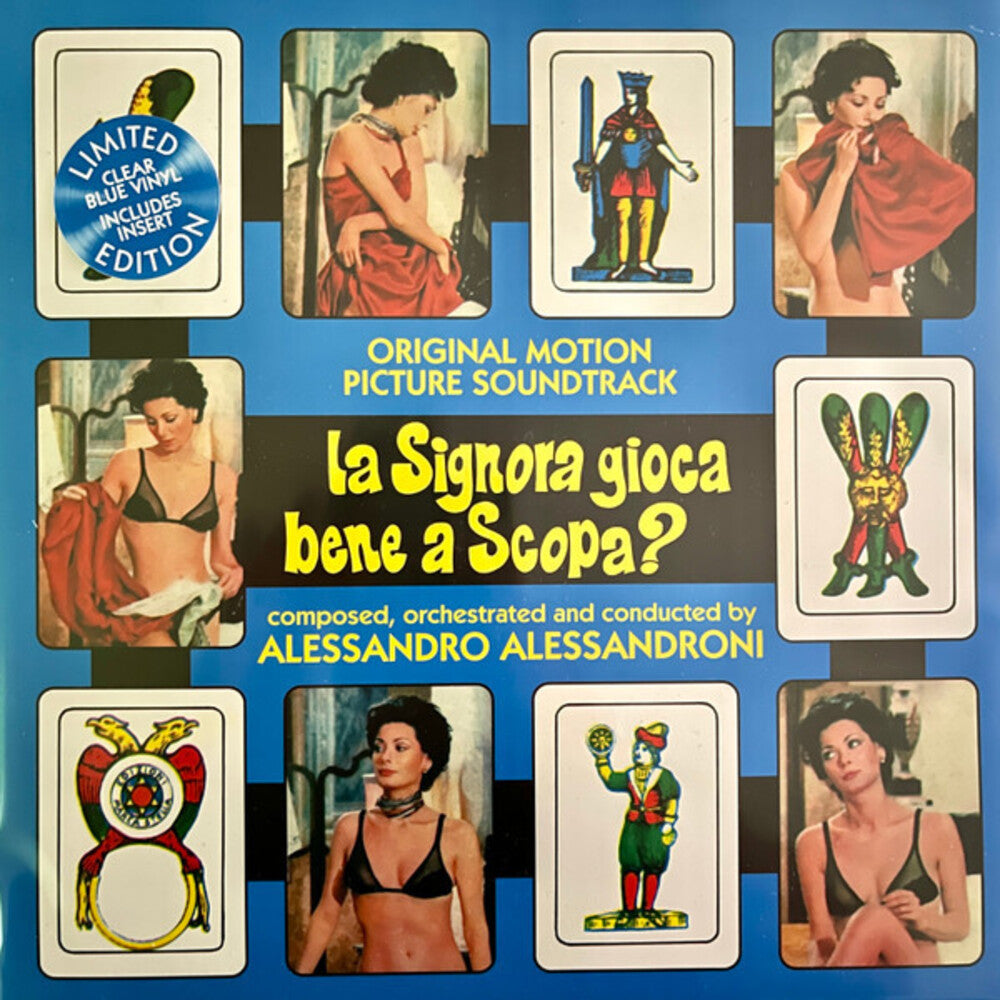 Alessandro Alessandroni  (Blue) (Colv) (Ltd) (Ofgv) - La Signora Gioca Bene A Scopa (Blue) [Colored Vinyl] [Limited Edition] Vinyl Record