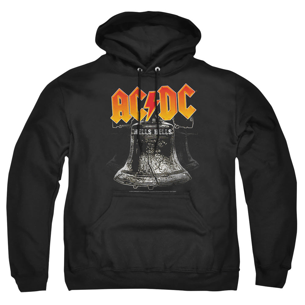 AC/DC Hells Bells Mens Hoodie Black Officially Licensed