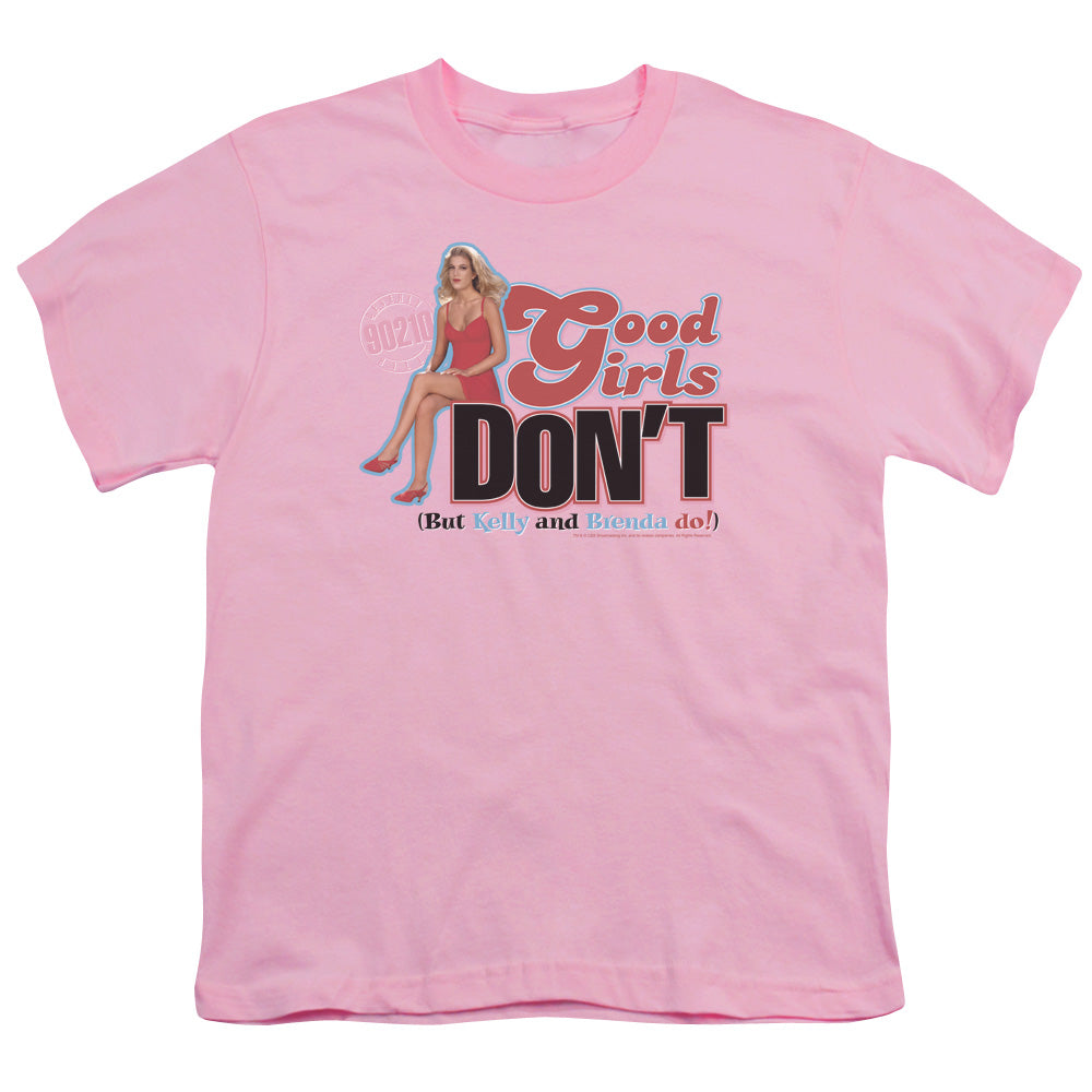 90210 Good Girls Dont Kids Youth T Shirt Pink Officially Licensed