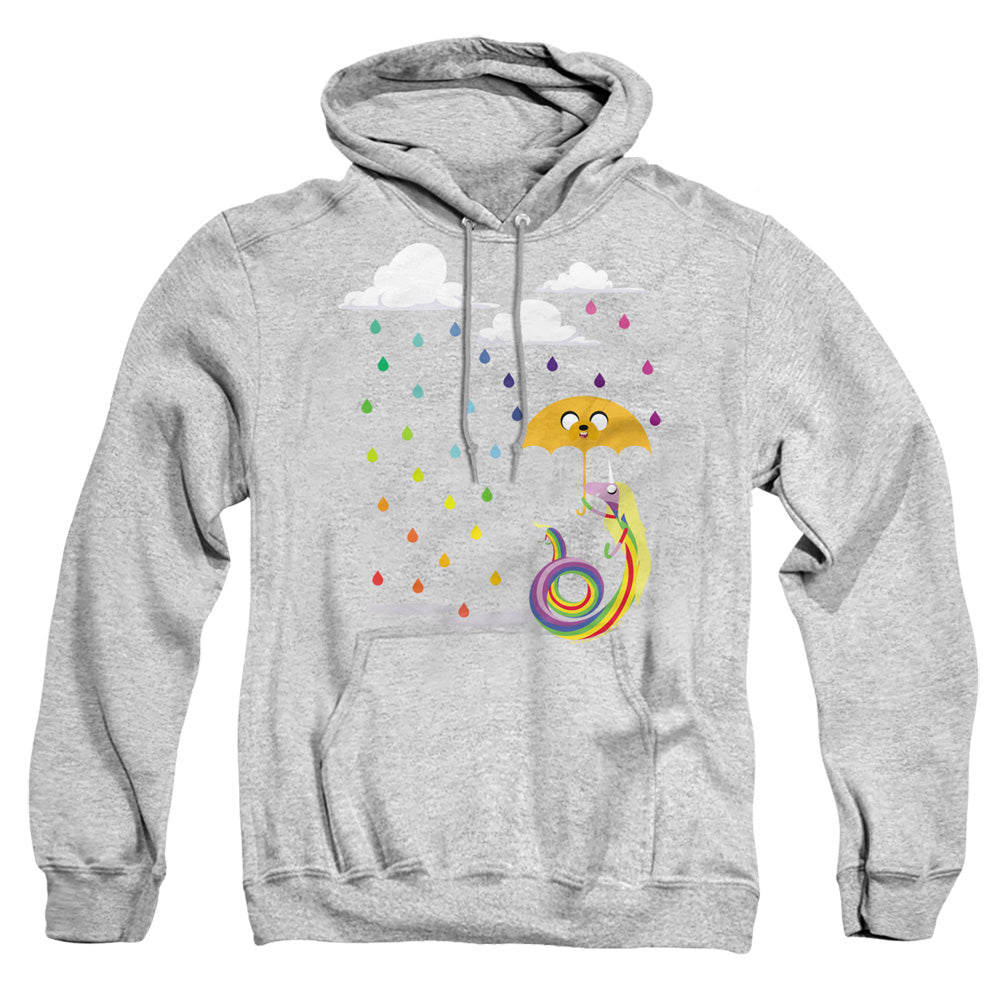 Adventure Time Lady In The Rain Mens Hoodie Athletic Heather Officially Licensed