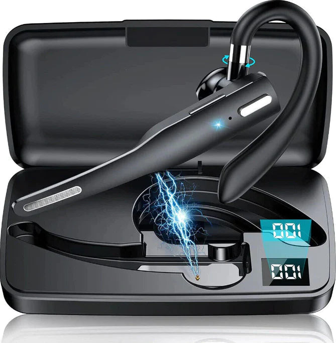 Bluetooth 5.1 Wireless Headset Noise Cancelling Hands Free Earphone