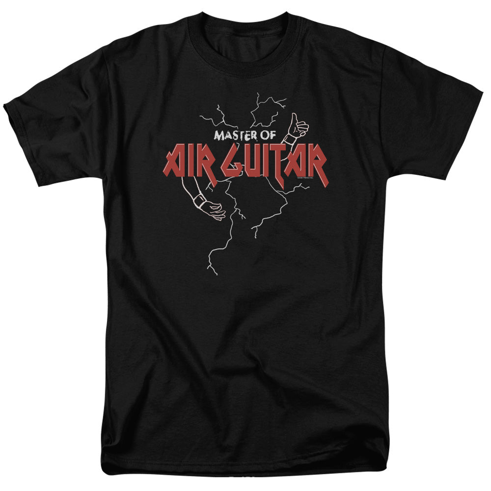 Air Guitar Master Mens T Shirt Black Officially Licensed