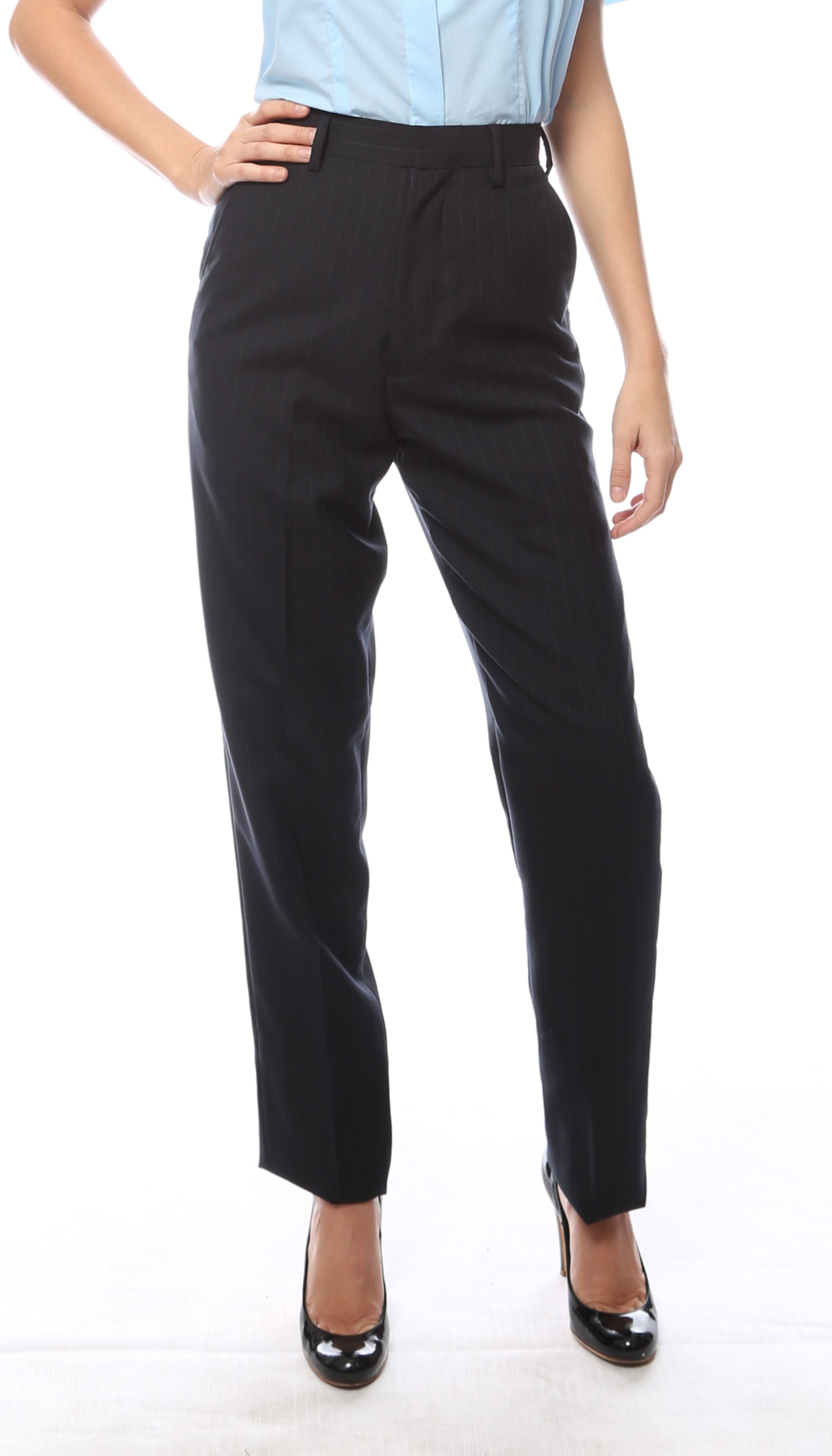 Ferrecci Aviator Women's Poly Wool Dress Pants-1