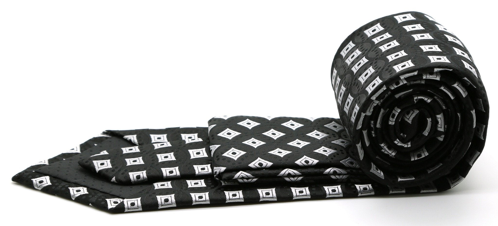 Premium Square Pattern Ties-3