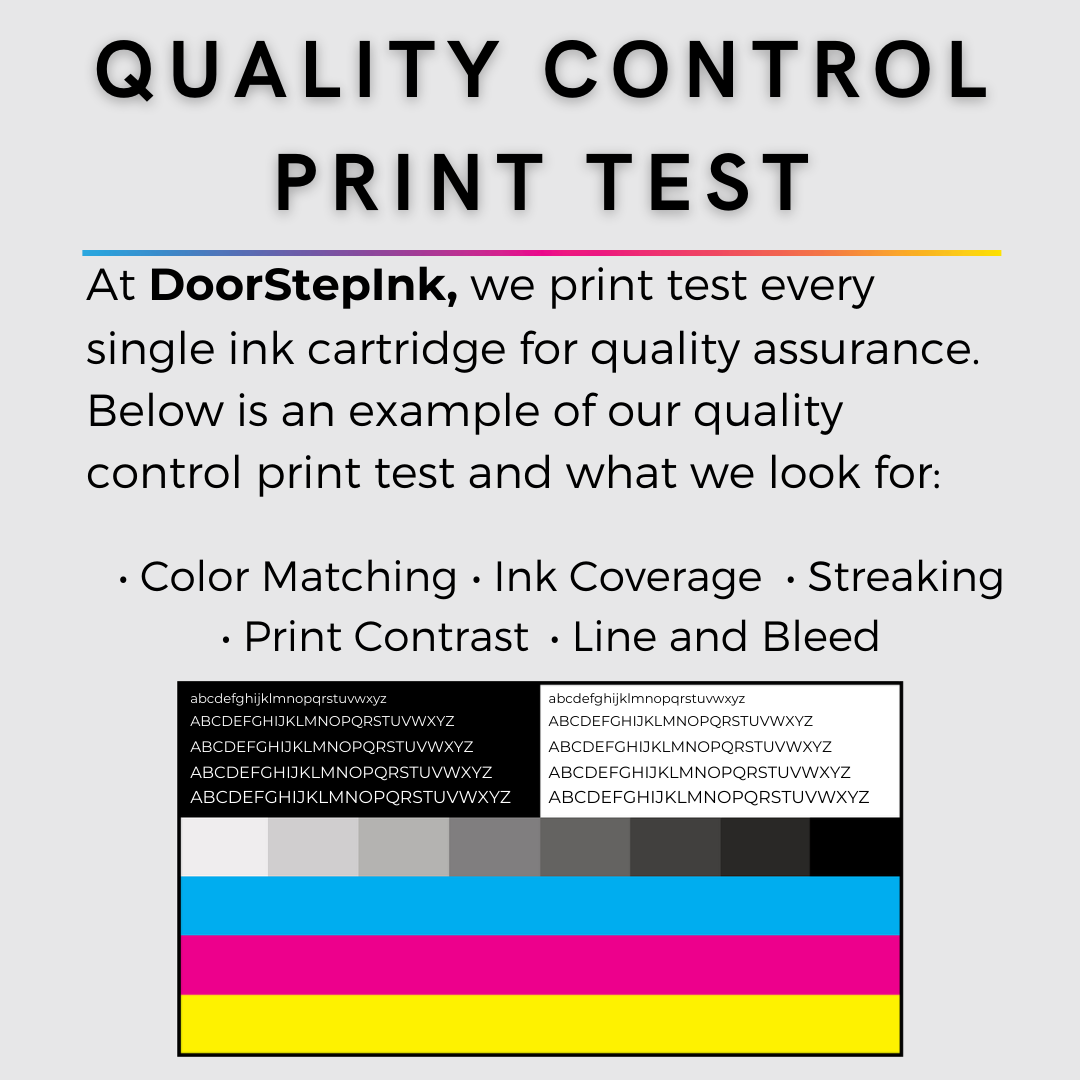 DoorStepInk Brand for Canon PFI-302 330mL Black PFI-302BK Remanufactured in the USA Ink Cartridge-2