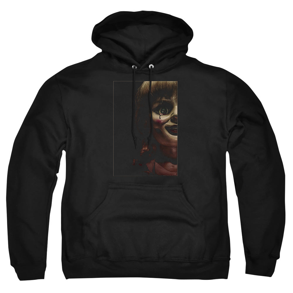 Annabelle Doll Tear Mens Hoodie Black Officially Licensed