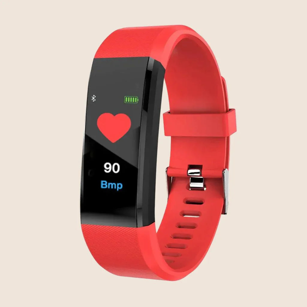 Wellness Tracker | Fitness Tracker Watch with Heart Rate Monitoring & Sleep Tracking | Lightweight Design for Daily Activity