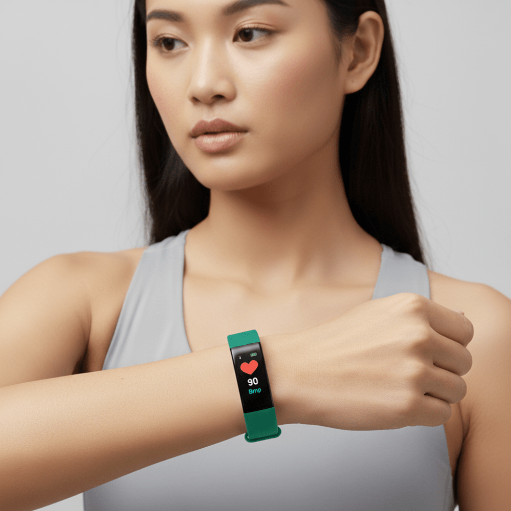 Wellness Tracker | Fitness Tracker Watch with Heart Rate Monitoring & Sleep Tracking | Lightweight Design for Daily Activity