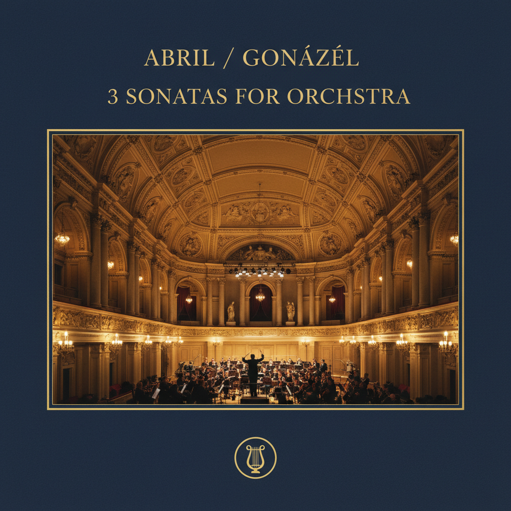 Abril / Gonzalez - 3 Sonatas For Orchestra [CD]