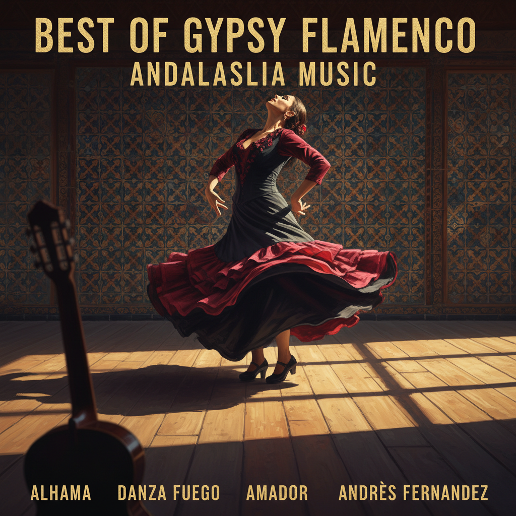Alhama / Danza Fuego  / Amador,Andres Fernandez - Best Of Gypsy Flamenco Andalusia Music CD