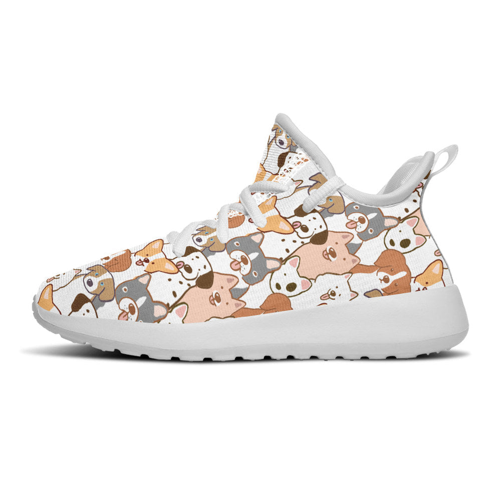 Kids Shoes Sneakers Dogs-5